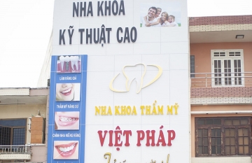 Dịch vụ tại nha khoa tiêu chuẩn quốc tế, nha khoa Việt Pháp